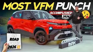 BEST VARIANT!🔥 New Tata Punch Facelift 2026 Model - On Road Price, Features, Full Review ✅