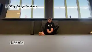 Mobility of the foot and toes