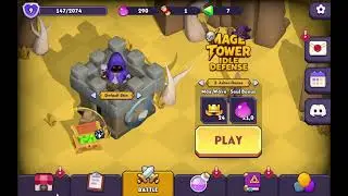 Becoming level 10 in Mage Tower Idle Defense!