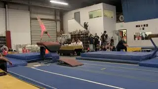 Annie the Gymnast | Level 7 Gymnastics Meet 4 | Acroanna