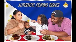 OUR DAUGHTER TRIES AUTHENTIC FILIPINO FOODS FOR THE FIRST TIME!!