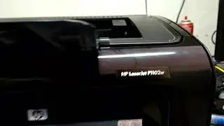 Hp LaserJet P1102w impressão branca solução