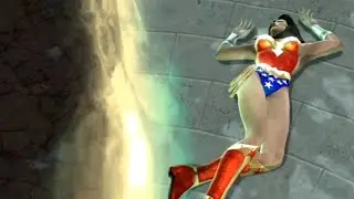 Every Frame of Wonder Woman {+ Bonus) (Mortal Kombat vs DC Universe)