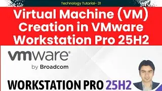 Создание виртуальной машины (ВМ) в VMware Workstation Pro 25H2 🔥 Пошаговое руководство #VMware #vm