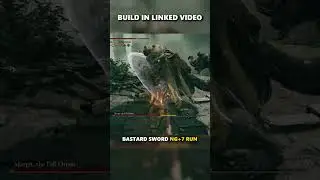 The Bastard Sword is AMAZING in NG+7! #eldenring #fromsoftware