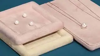 Luxury Velvet Retail Jewelry Presentation Tray