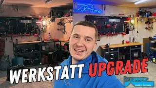 Endlich eine richtige Werkbank! Mega Werkstatt Upgrade 🔥