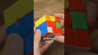 Мировой рекорд Теодора 2,76 #rubikscube