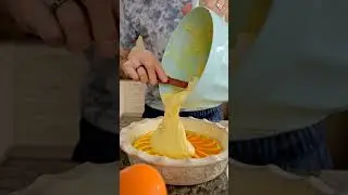 Невозможно оторваться! Вкуснейший АПЕЛЬСИНОВЫЙ ПИРОГ перевёртыш