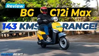 Обзор BGauss C12i Max — запас хода 143 км! | MotorBeam