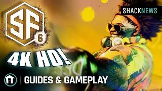 Street Fighter 6 - Dee Jay vs Guile (4k HD)
