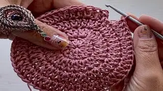 CIERRE PERFECTO DE CÍRCULO A CROCHET