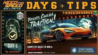 NFS No Limits | McLaren 720S - Frights, Camera, Traction! | Day 6 + TIPS