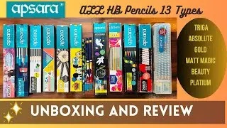 Biggest HB Pencils Collection of (apsara Brand) Review