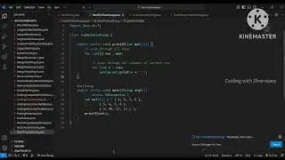 Print 2D Array| Java|@CodingwithShameera1