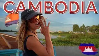 I found a 1000 Year Old Floating Village in Cambodia! 🇰🇭🛶