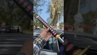 Katana gear knob install ✅🔥 #modified #automobile #ytshorts #short #viral #youtubeshorts #trending
