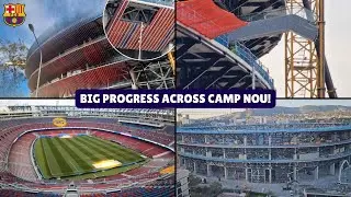 Spotify Camp Nou Construction Update (6, DEC, 2025) | New Escalators, Louvres & Stadium Progress