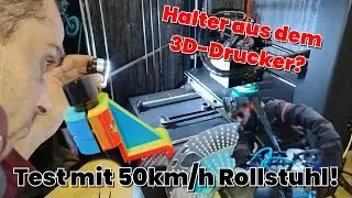 Rollstuhl Halter aus dem 3D-Drucker. Endlich mit 50Km/h in die Kurve lehnen?