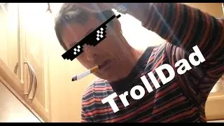 TrollDad Making Dinner