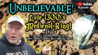 Unbelievable! | Late 1300&rsquo;s Medieval Ring | Diggin England | Minelab Equinox 800 |Preacher Digger