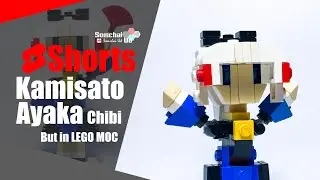 Genshin Impact Kamisato Ayaka Chibi But in LEGO MOC | Shorts | Somchai Ud