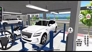 NEW REXTON SUV Car in Auto Repair Shop Funny Driver | 3D Driving Class Simulator | IOS Games 