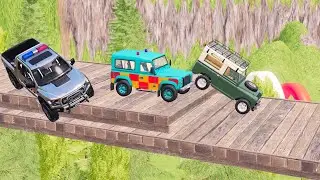FS22 Cliff Road Challenge &ndash; Police & SUVs vs Extreme Mountain Ramp