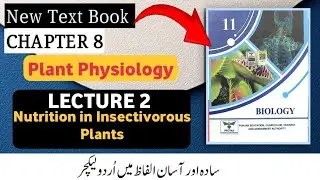 Nutrition in Insectivorous Plants | Class 11 Biology | Plant Physiology Chapter 8|New Book 2025