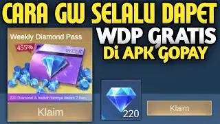 TUTORIAL! CARA BIAR SELALU DAPAT WDP GRATIS EVENT CASHBACK 100% GOPAY ML 2026