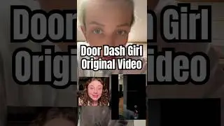 Оригинальное видео дверной панели показывает, что дверь почти полностью закрыта! #doordash @DoorD...