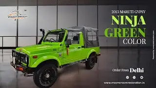 VROOM VROOM RESTORATION || GYPSY IN NINJA GREEN  ||  PART 1 || READY DELIVERY