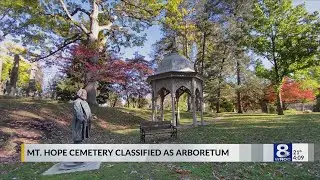 Rochester&rsquo;s Mount Hope Cemetery recognized for its botanic gardens