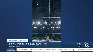 Brazilian Olympic trampoline star brings aerial artistry to SI Women's Games