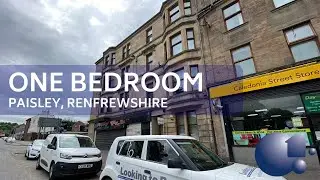 1 Bedroom Flat To Let, 37 Caledonia Street, Paisley, Renfrewshire, PA3 2JJ