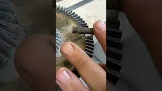 Hand drill broken gear teeth repair #shorts