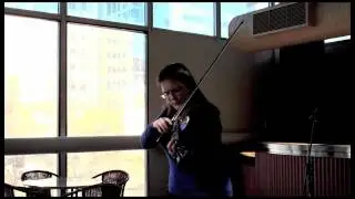 Concertmaster Erin Keefe performs the Sarabande from J.S. Bach's Second Partita for Violin