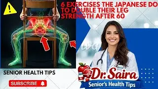 6 Exercises the Japanese do to Double Their Leg Strength After 60  Senior Health Tips