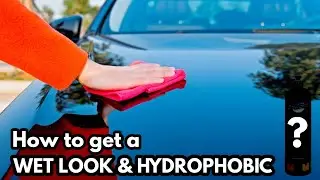 How to get a Hydrophobic and Wet Look ???