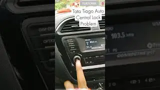 Tata Tiago Auto Central Locking Problem #Shorts #TataCars #AutoLock
