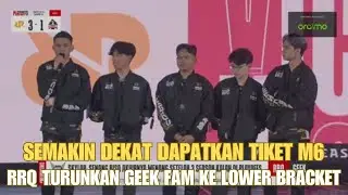 RRQ MENUJU FINAL UPPER BRACKET | INTERVIEW RRQ VS GEEK FAM PLAYOFFS MPL ID S14