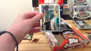 2012 Topps Chrome Baseball Hobby Box Break - Cards For A Cause III