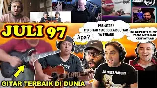 🎸SEPERTI MIMPI YANG MENJADI KENYATAAN, DIA MENGGUNAKAN GITAR LISTRIK UNTUK PERTAMA KALI | ALIP BA TA