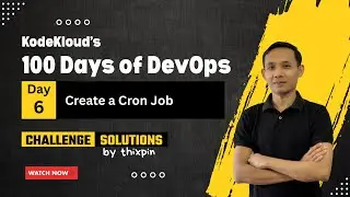 Day 6: Create a Cron Job ⏰ | 100 Days of DevOps