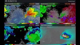 2019 5/29 Quakertown, PA Supercell Multi-Panel Radar