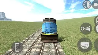 Indian bike driving 3d game 🎮 || Train 🚃
