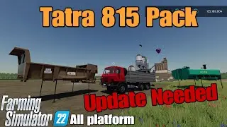 Tatra 815 Pack   / FS22 mod for all platforms