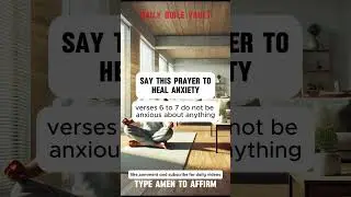 say this prayer to heal anxiety