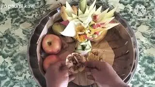 Tutorial /Cara Membuat Banten Sesayut Sidalungguh #tutorial 
