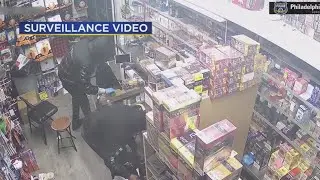 VIDEO: ATM, store robbery in Southwest Philadelphia